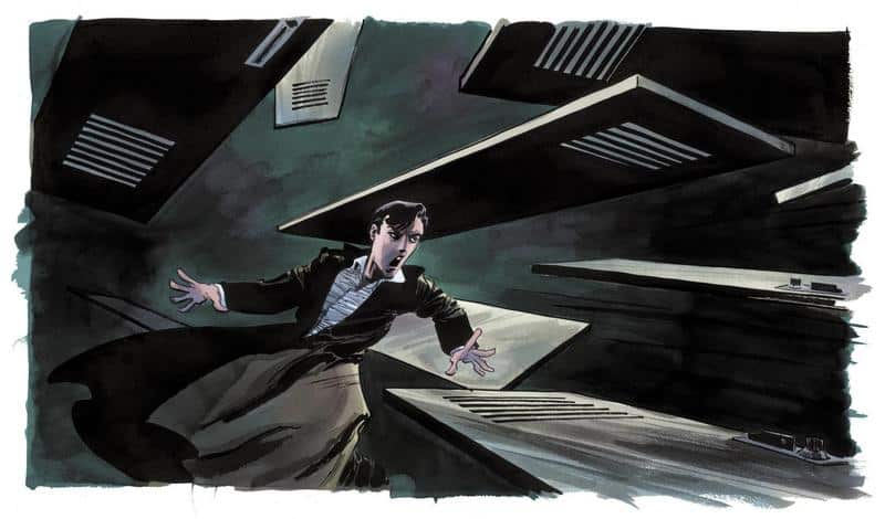 Ilustración para la serie Heroes realizada por Tim Sale