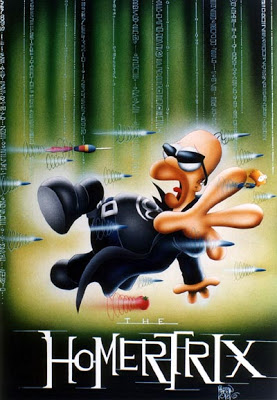 Homer Matrix - Los Simpson