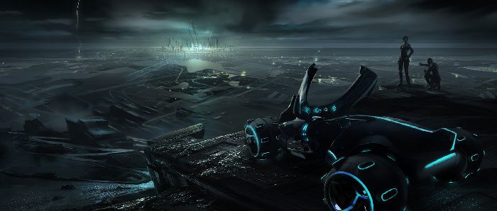 Concept art Tron Legacy