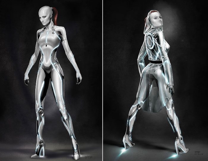 Concept art Tron Legacy