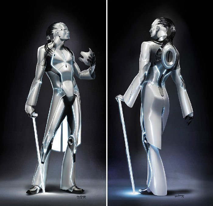 Concept art Tron Legacy