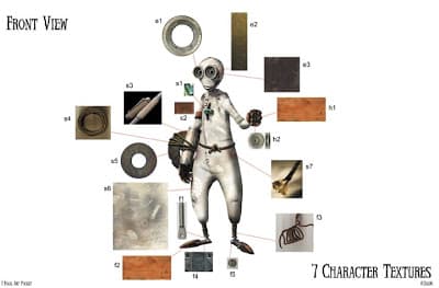 concept art Numero 9