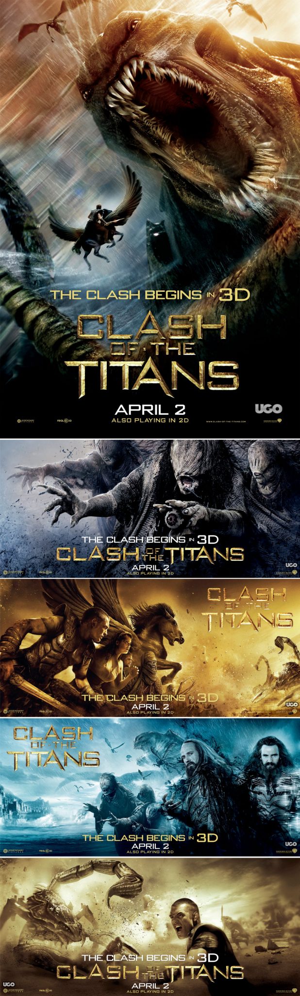 Poster Clash of titanes