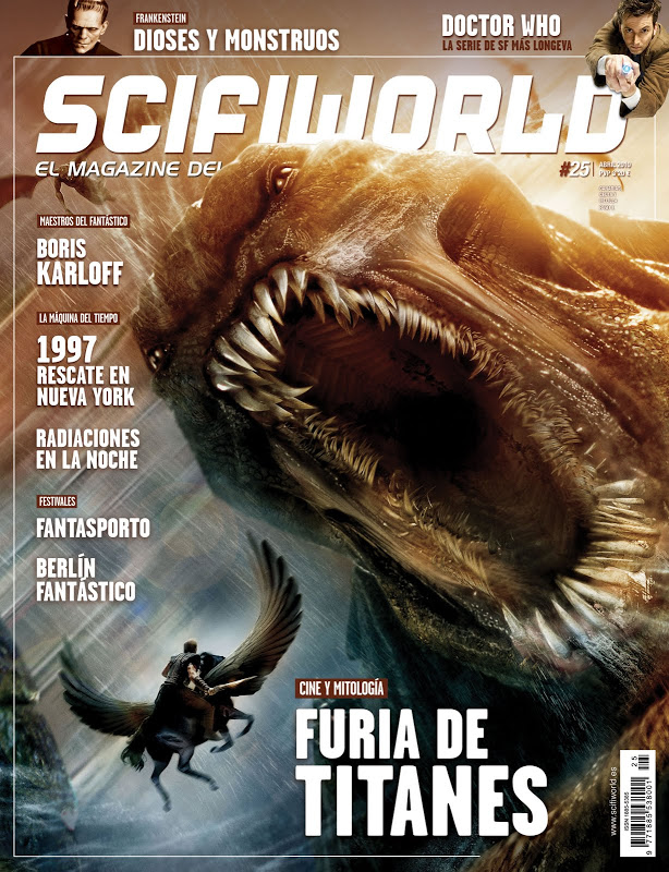 revista scifiworld portada furia de titanes