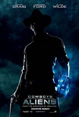 poster de cowboys and aliens