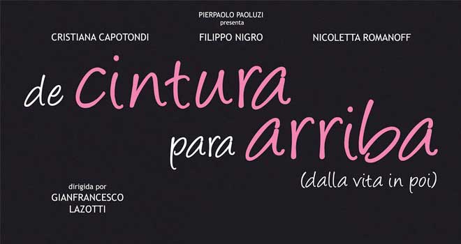 de cintura para arriba