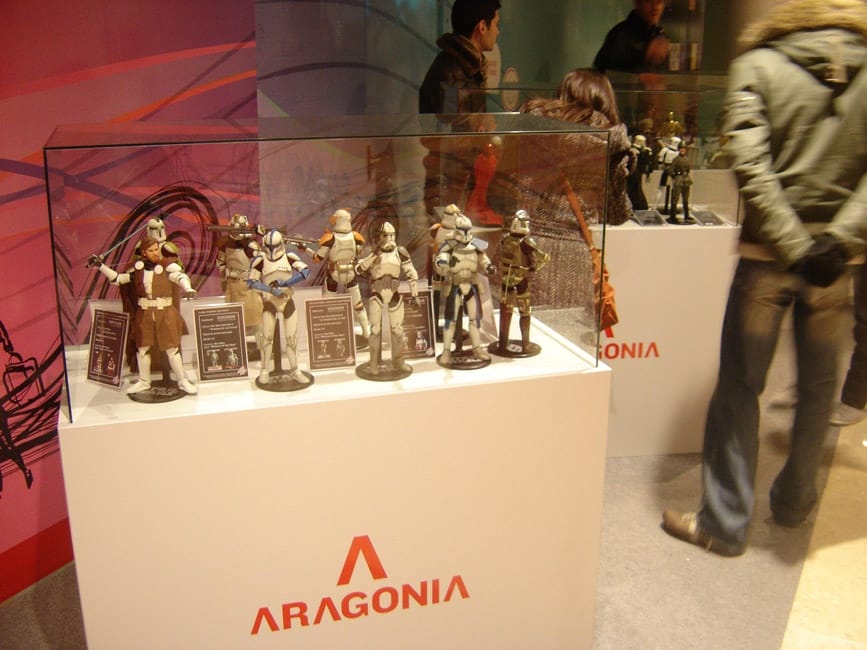 star wars exposición en Aragonia Zaragoza