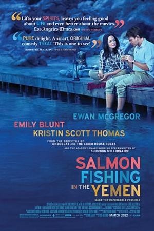 poster de la pesca del salmón en yemen