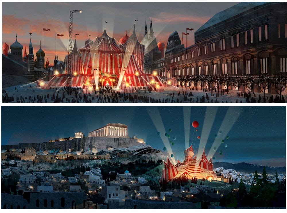 Concept arts de 'MADAGASCAR 3: DE MARCHA POR EUROPA'