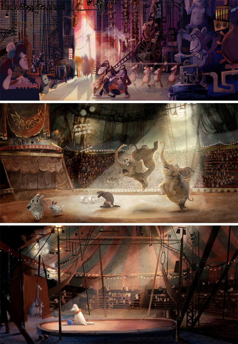 Concept arts de 'MADAGASCAR 3: DE MARCHA POR EUROPA'