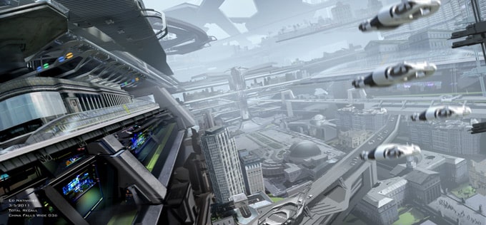 Arte conceptual Total Recall ED Natividad