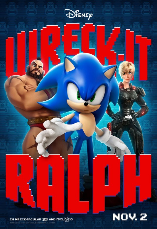 Sonic en ¡ROMPE RALPH!