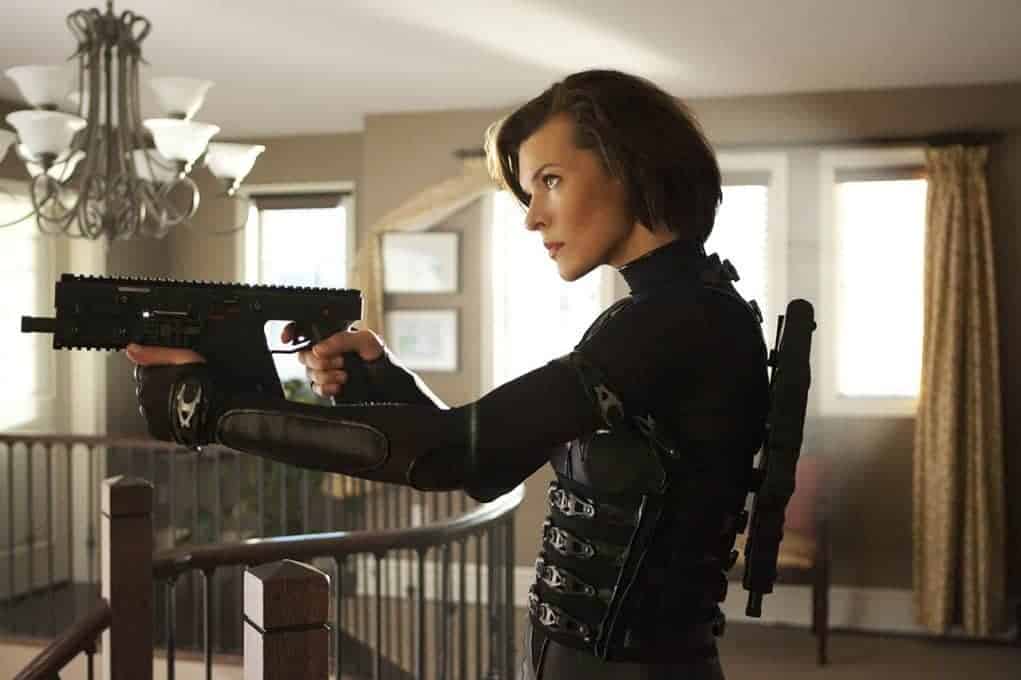 imagen de milla jovovich en resident evil: venganza