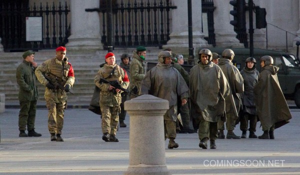 Rodaje Al filo del mañana