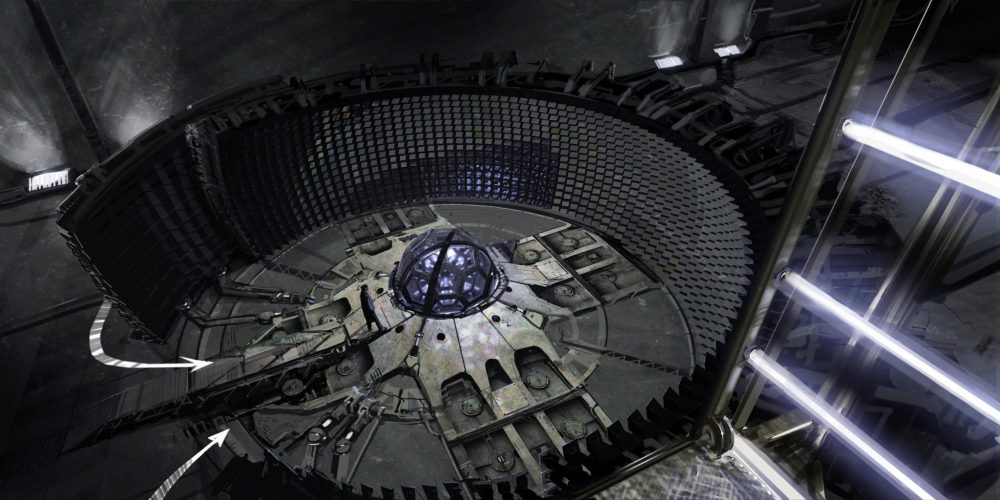 concept art de el caballero oscuro la leyenda renace