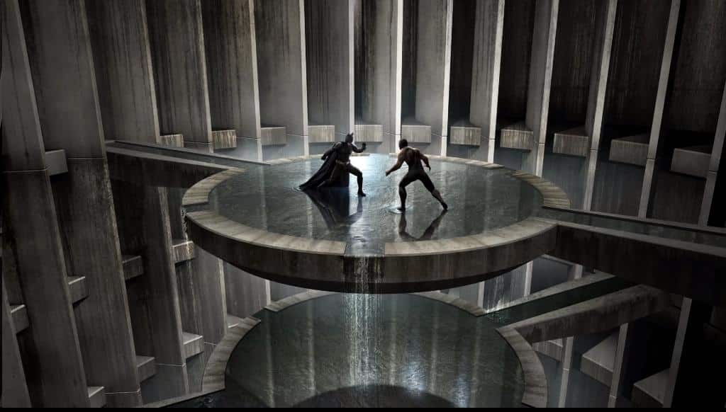 concept art de el caballero oscuro la leyenda renace