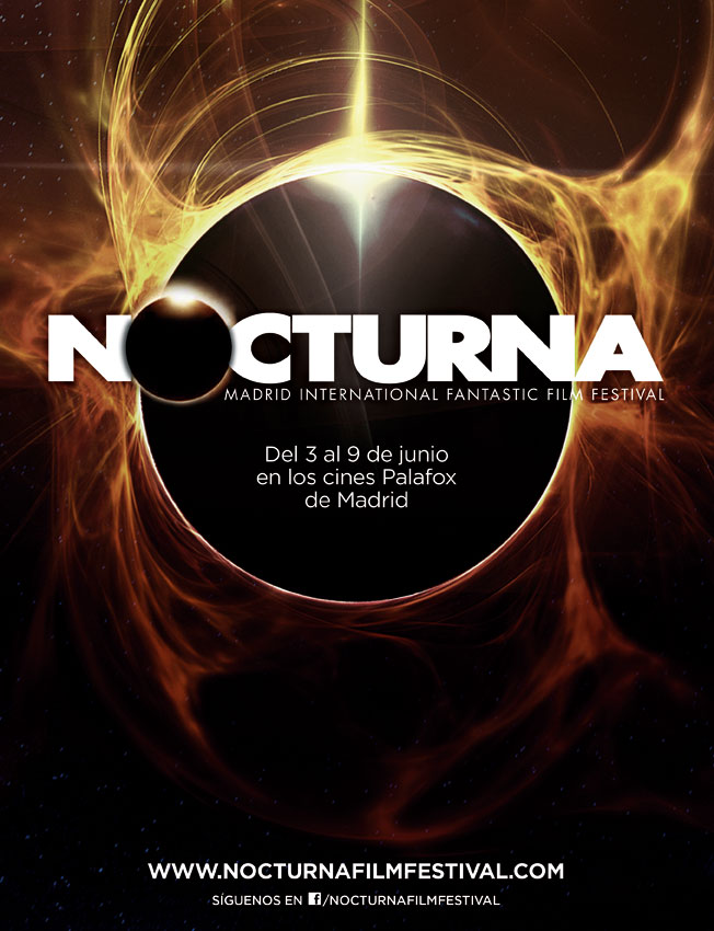 póster de nocturna - festival internacional de cine fantástico de madrid