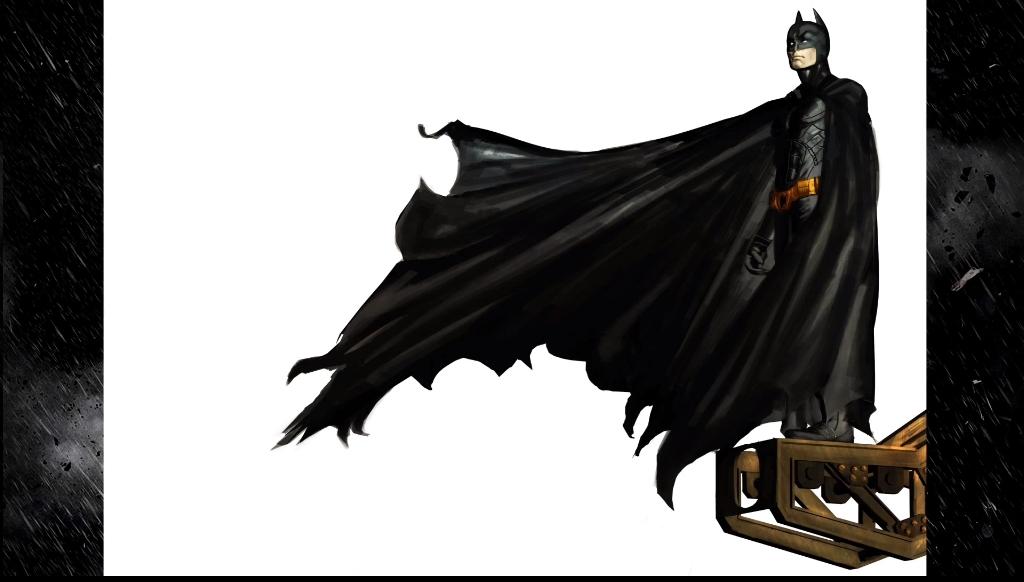 concept art de el caballero oscuro la leyenda renace