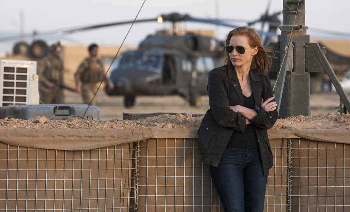 jessica chastain en la noche más oscura