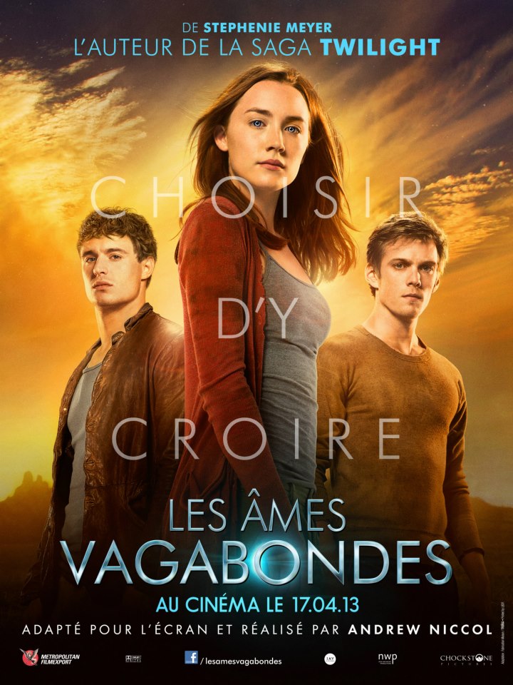 Póster francés de La huesped (The host)