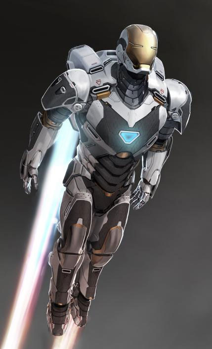 concept art iron man 3