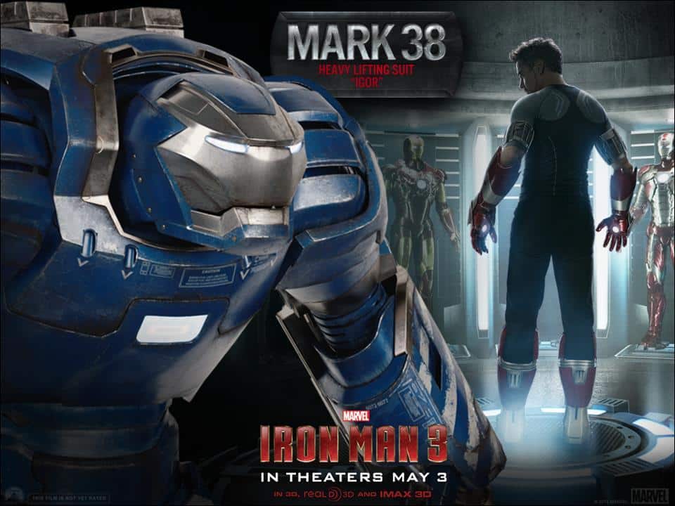  2 nuevas armaduras de Iron Man 3