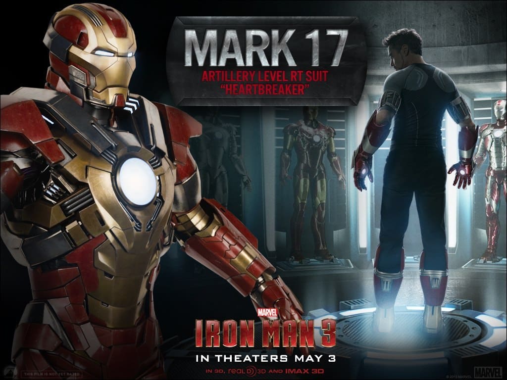  2 nuevas armaduras de Iron Man 3