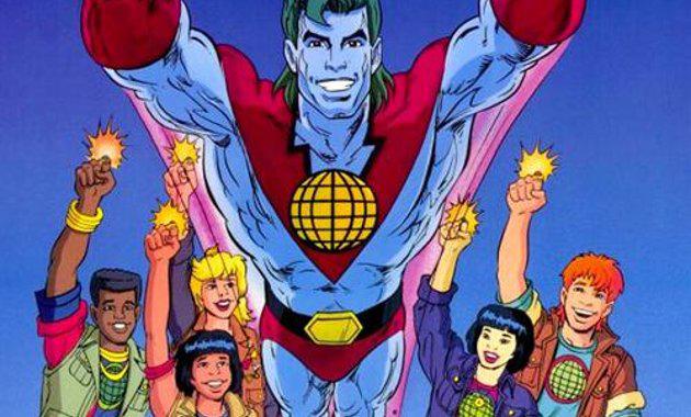 el capitán planeta y los planetarios