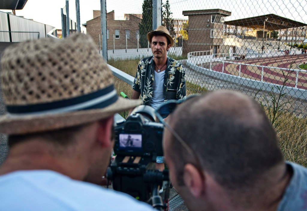 muchos pedazos de algo