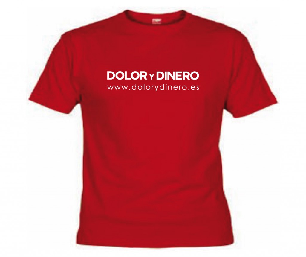 camiseta chico dolor y dinero