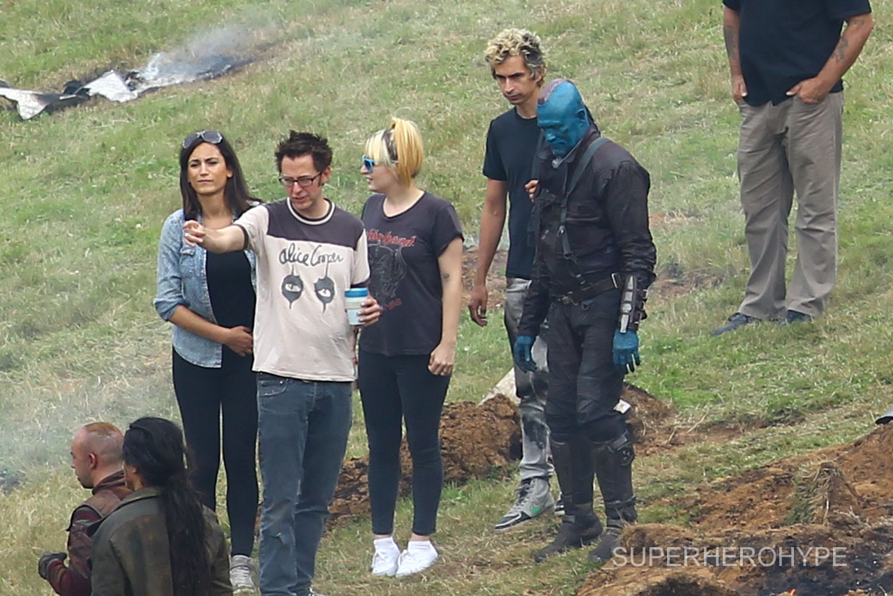 Guardians of the Galaxy film set