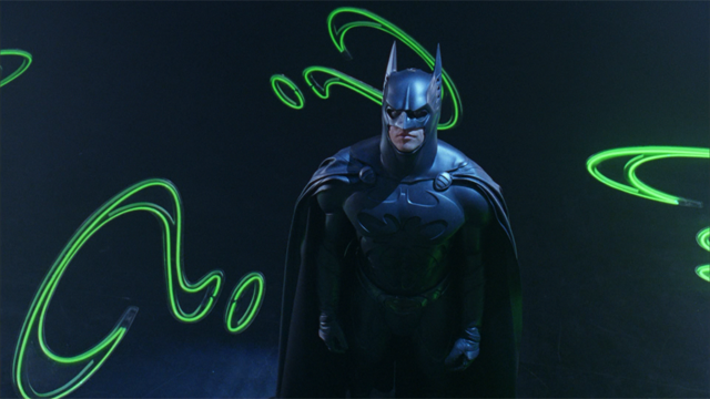 Val Kilmer como el caballero oscuro en Batman Forever