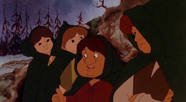 El señor de los anillos la versión animada de Ralph Bakshi