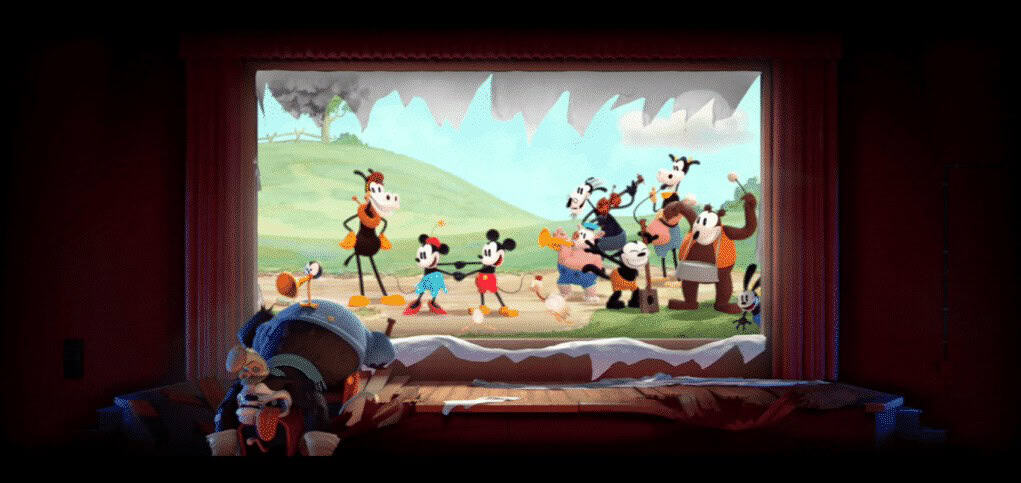 get a horse! corto de animación disney