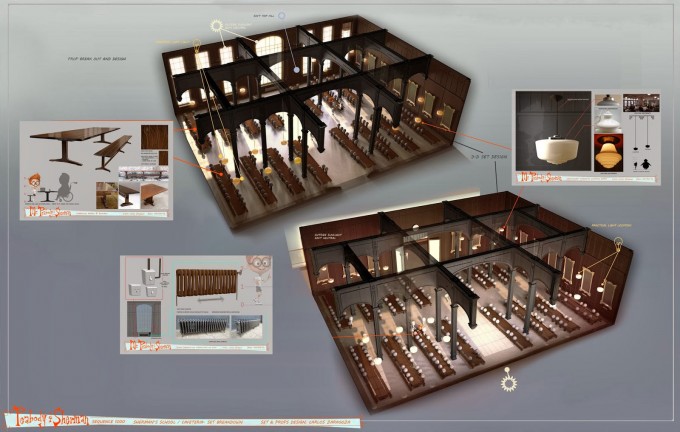 mr peabody and sherman concept art - carlos zaragoza