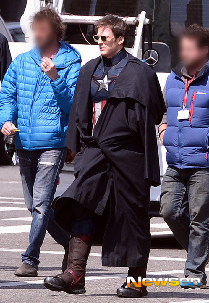 Chris evans es Capitán América, en 'La era de Ultron'