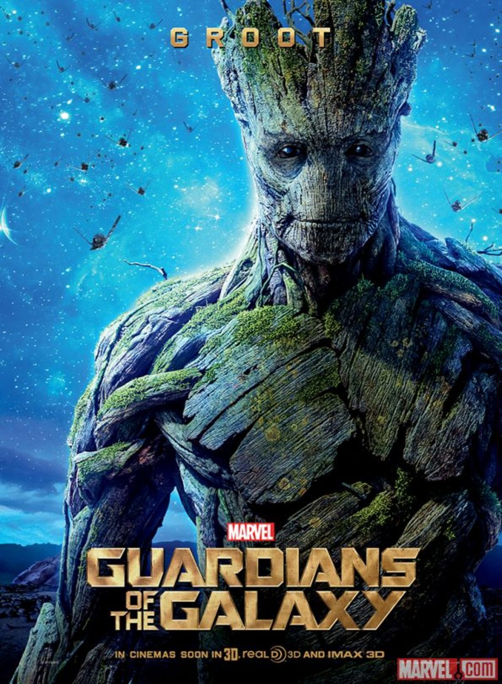 poster de groot guardianes de la galaxia
