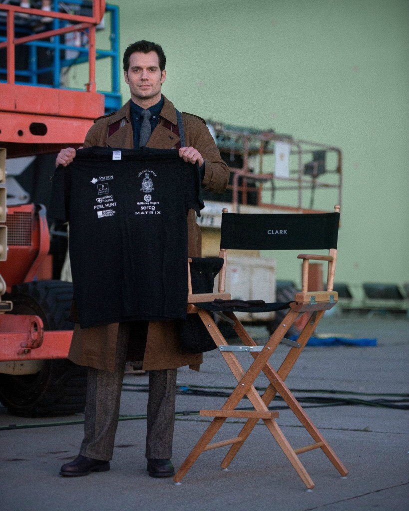 Primera imagen de Clark en el rodaje de Batman v Superman Dawn of Justice