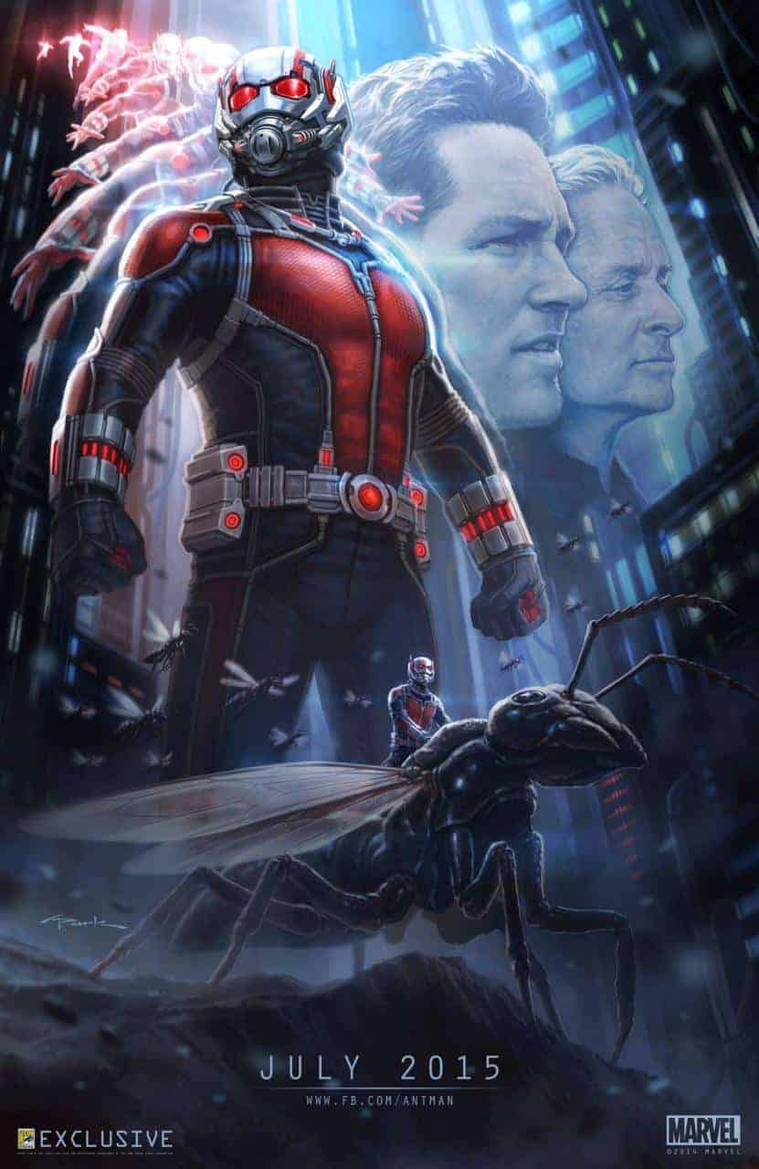 póster Ant-Man Comic-Con de San Diego