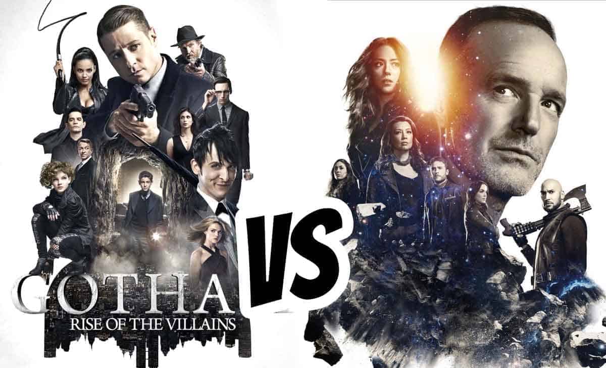 gotham vs agentes de shield