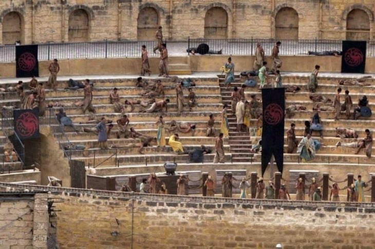 Rodaje de Juego de Tronos en Osuna 