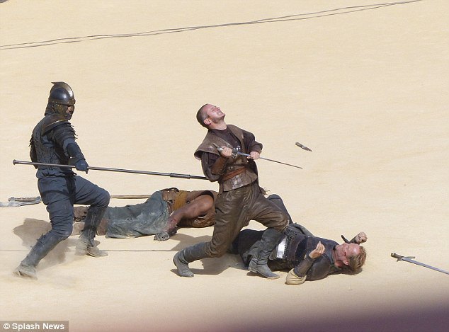 Rodaje de Juego de Tronos en Osuna 