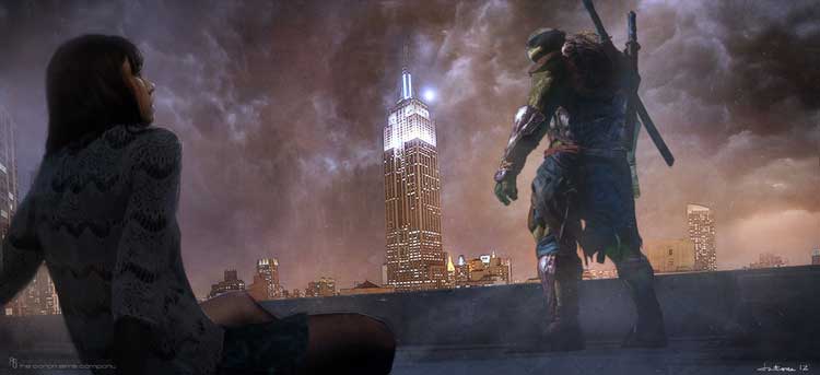 concepts art de ninja turltes