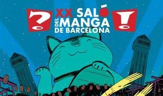 cartel del salón del manga de barcelona