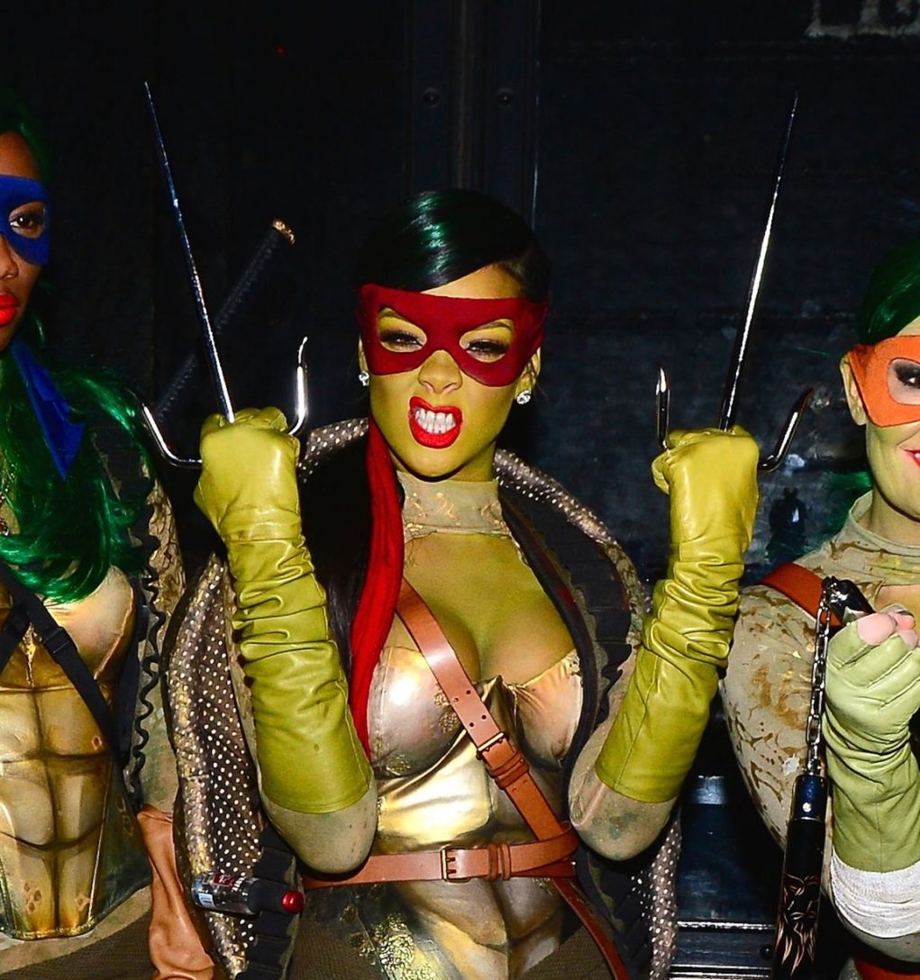 rihanna tortugas ninja