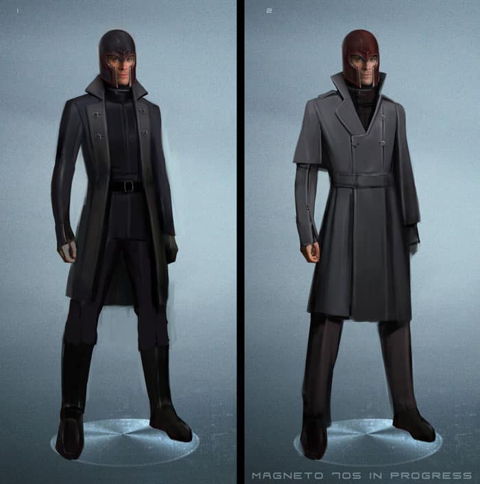 concept art x-men: días del futuro pasado