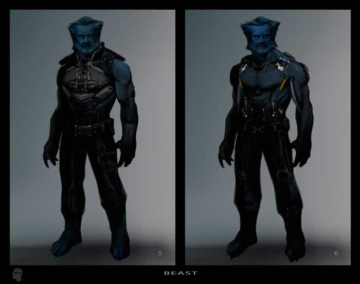 concept art x-men: días del futuro pasado