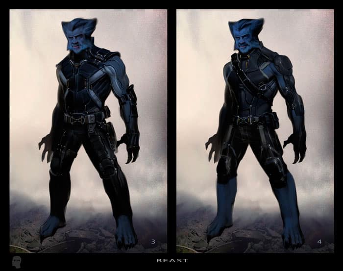 concept art x-men: días del futuro pasado