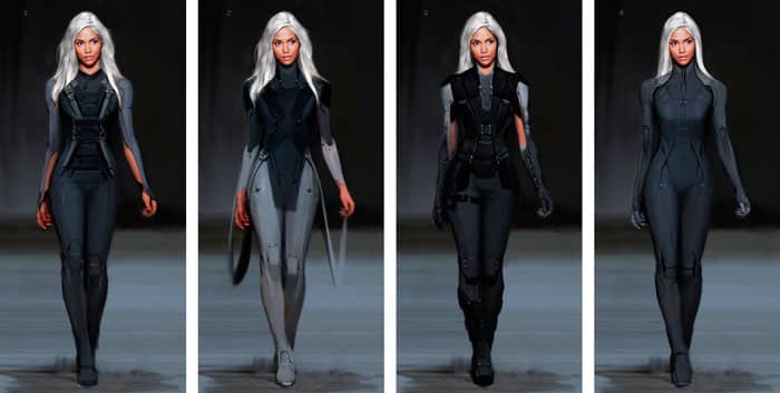 concept art x-men: días del futuro pasado
