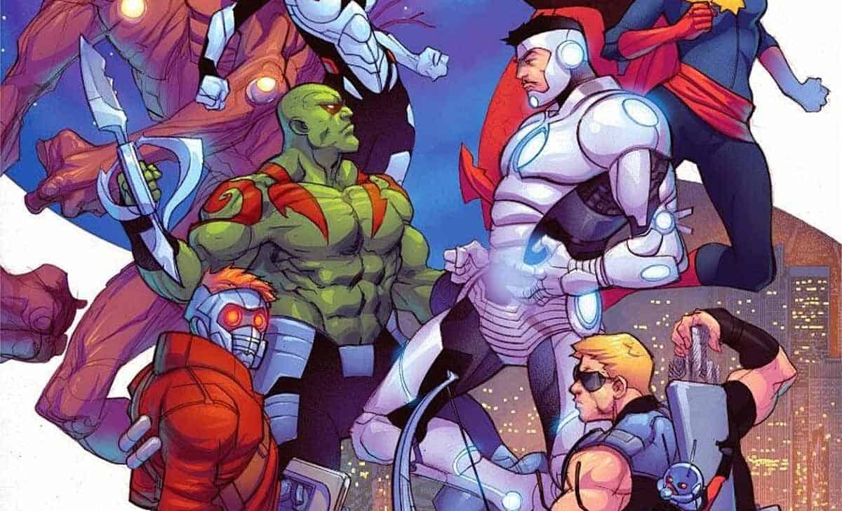 así es como los guardianes de la galaxia conocerán a los vengadores